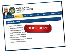 Cook County Assessor’s Board Exemptions missed Exemptions possible TAX Exemptions